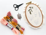 Needle threader for embroidery, cross stitch, sewing: Bird
