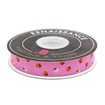 Strawberry - Strawberry Toss in Daisy - 7/8" width - by Kimberly Kight - BTY