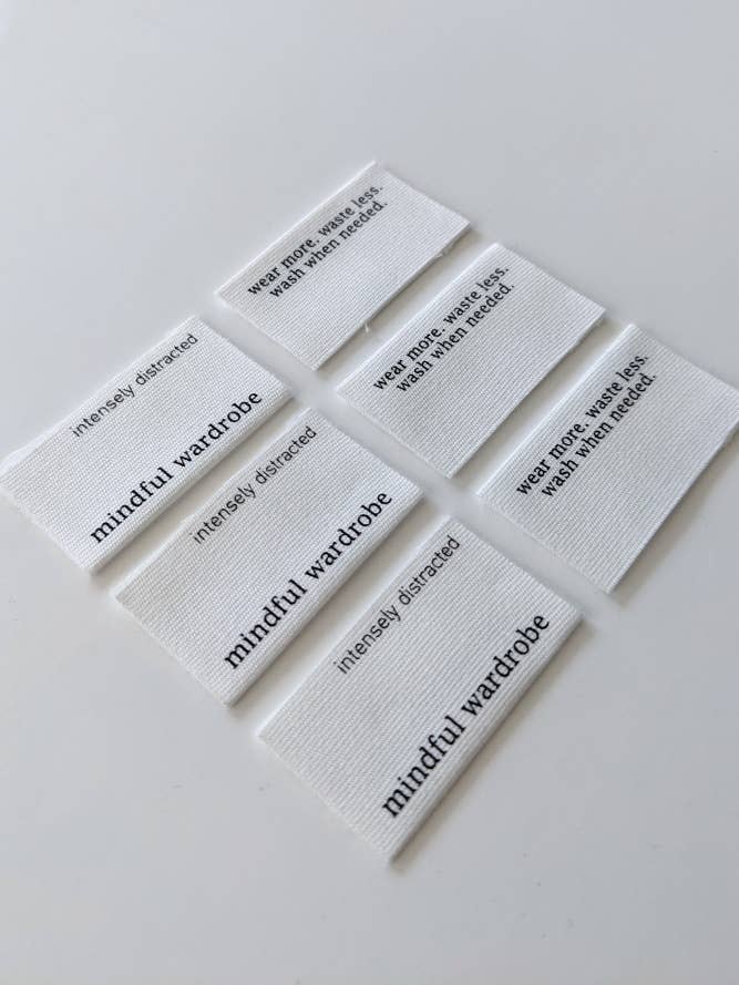 Mindful Wardrobe | Cotton Luxe Labels