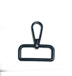 1.5” swivel clasps (2 pack): Brushed nickel