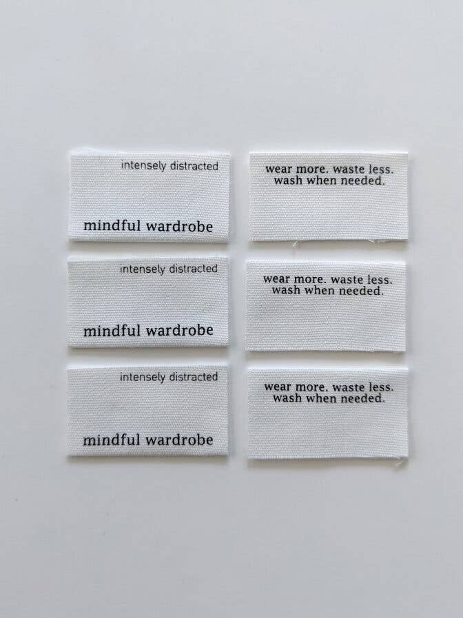 Mindful Wardrobe | Cotton Luxe Labels
