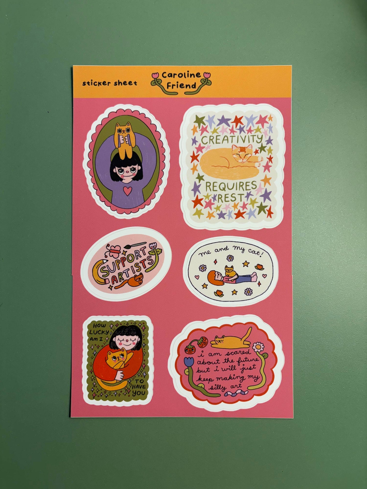 Cute Sticker Sheet