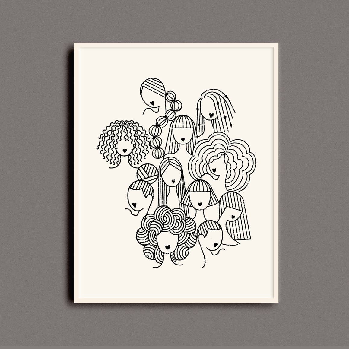 Sup Ladies 8x10 Art Print: 8" x 10"