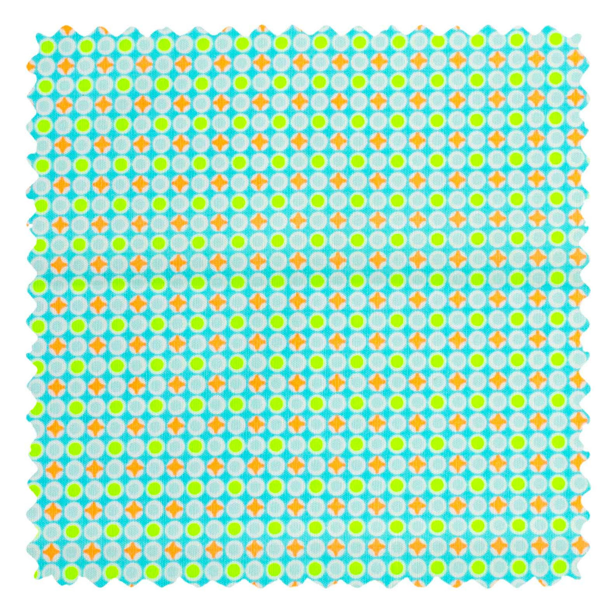 Cotton fabric coupon - Django azure