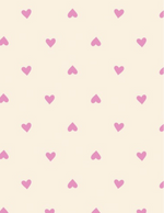 PREORDER TRINKETRY || Hearts Neon Pink || Cotton Quilting Fabric