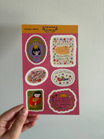 Cute Sticker Sheet