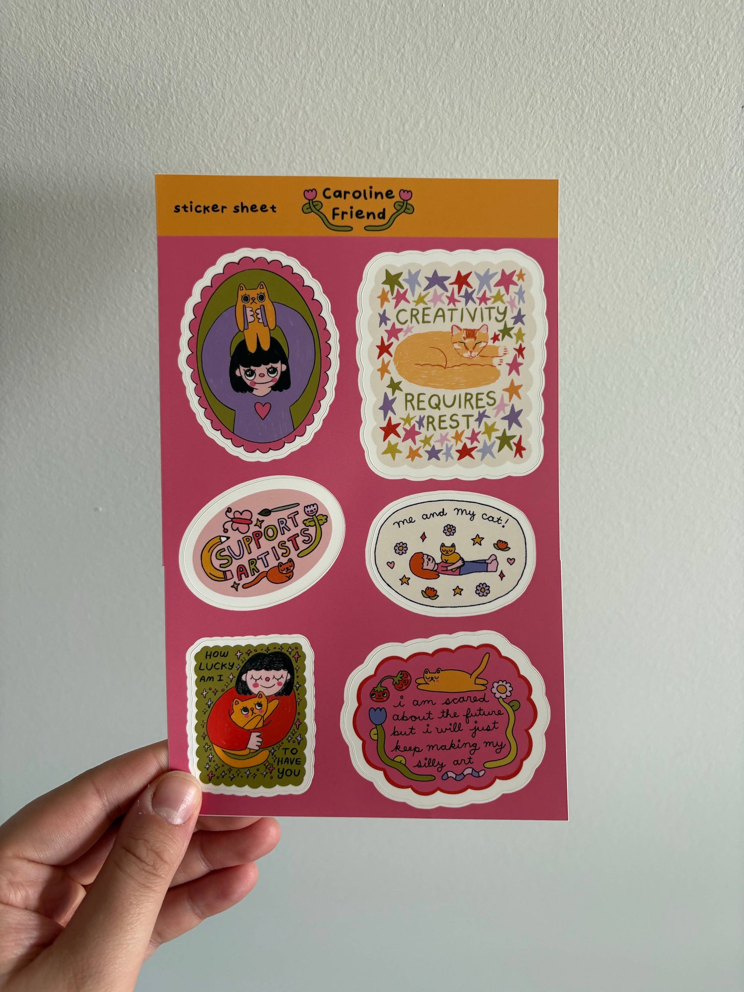 Cute Sticker Sheet