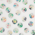 Small Confetti Quilt Star Buttons