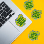 Making with Heart and Imagination Holographic Sticker