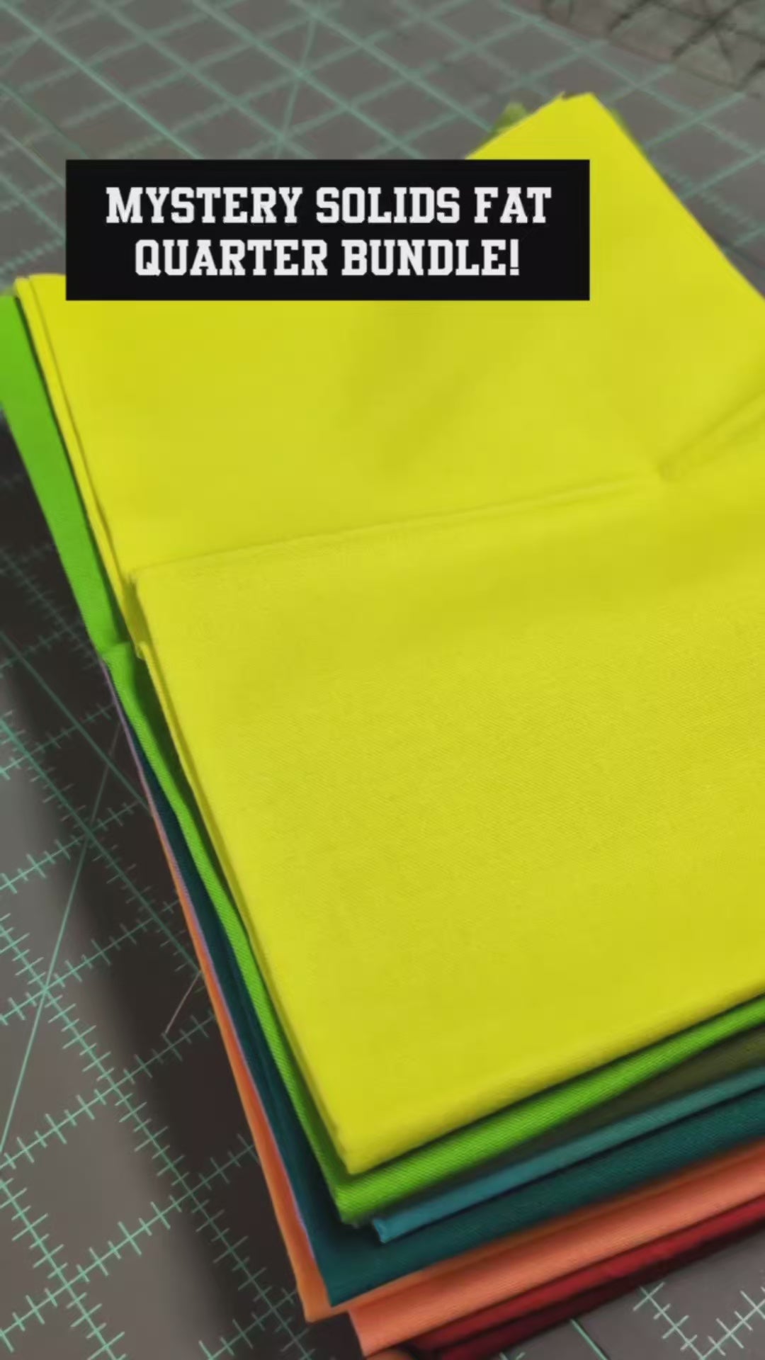 Mystery Fat Quarter Bundle: Solids