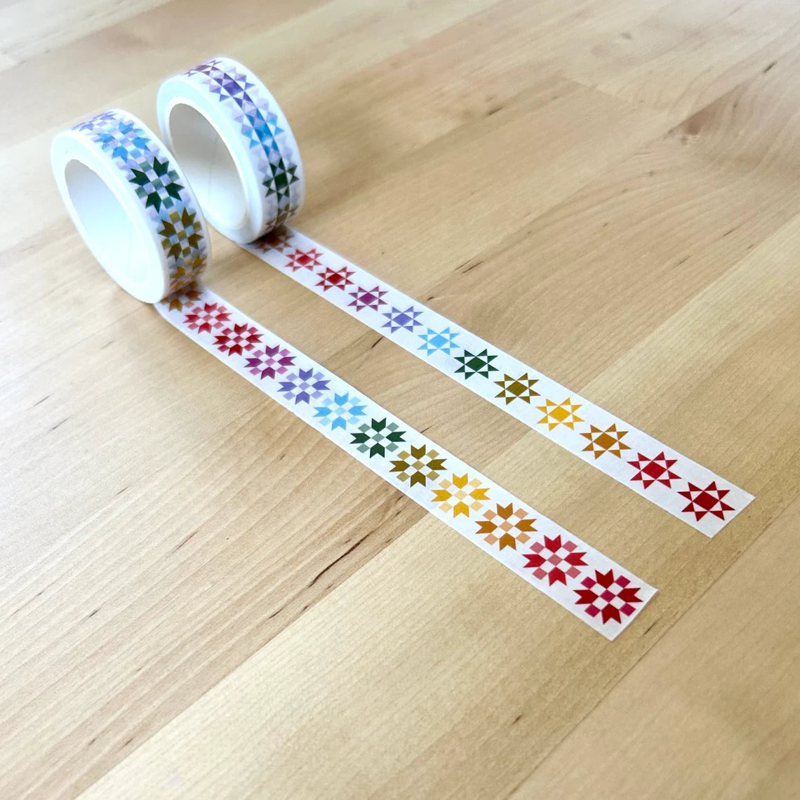 Rainbow Quilt Block 2.0 Washi Tape