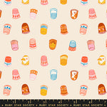 PREORDER 1-800-Notion || Thimbles Shell || Cotton Quilting Fabric