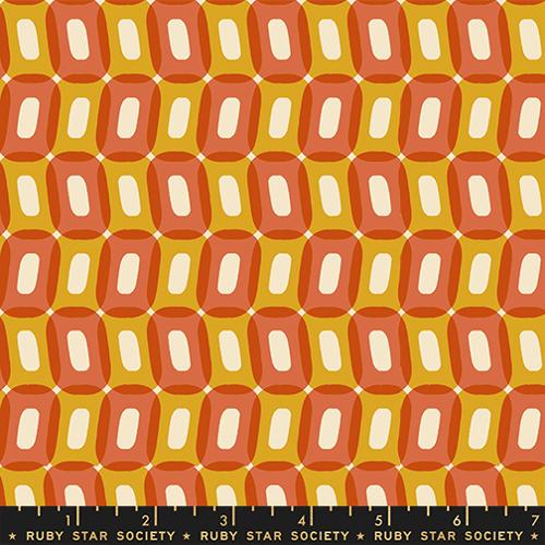 TO and FRO || Oos Rust || Cotton Quilting Fabric || Half Yard