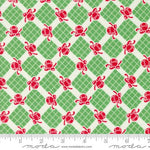 Kitty Christmas || Bells, Checks & Plaid Holly || Cotton Quilting Fabric || Half Yard