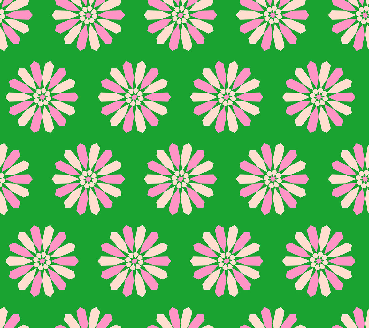 PREORDER Sparkle Mart || Freshly Picked Deep Verdant || Cotton Quilting Fabric