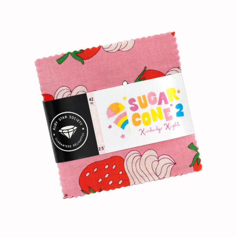 PREORDER Sugar Cone 2 || 42pc Mini Charm Pack || Cotton Quilting Fabric