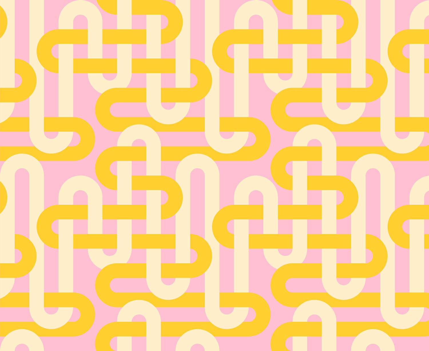 Groove || Woven Geometrics Sorbet || Cotton Quilting Fabric
