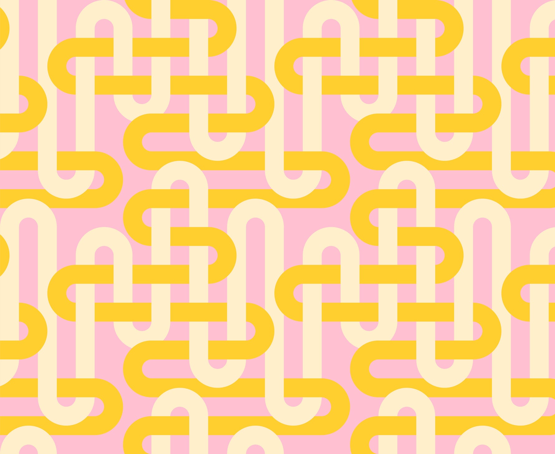 Groove || Woven Geometrics Sorbet || Cotton Quilting Fabric