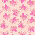 PREORDER Ink Shop || Mystery Food Peach Cream || Cotton Quilting Fabric