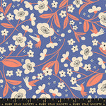 PREORDER Persimmon || Persimmon Blossoms Twilight || Cotton Quilting Fabric