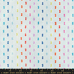 PREORDER Warp and Weft Mystic Fable || Flicker Rainbow Natural || Cotton Quilting Fabric