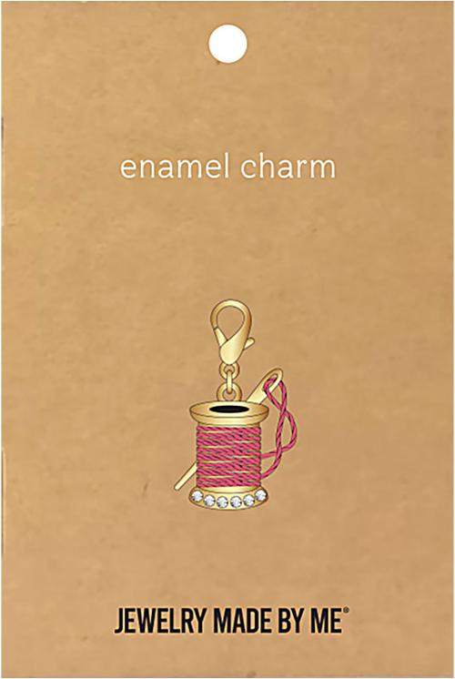 Thread Spool - Zipper Charm