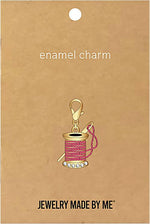 Thread Spool - Zipper Charm