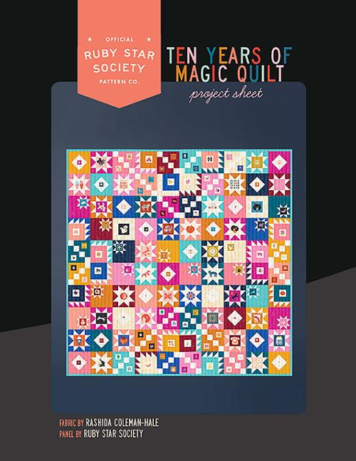 Ten Years of Magic Printed Quilt Pattern