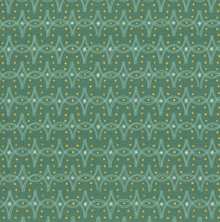 Endpaper || Endpaper Watercress || Cotton Quilting Fabric
