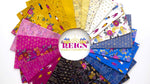 *DESTASH* Reign || 42 pc Jelly Roll || Cotton Quilting Fabric