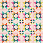 Prismatic Night Quilt Kit - Pink Mini Dot - 2 Options (with Binding!)