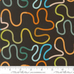 True to Hue || Undertone Venture Stripes Black || Cotton Quilting Fabric