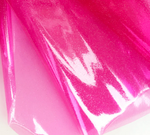 Hot Pink Transparent Glitter Vinyl