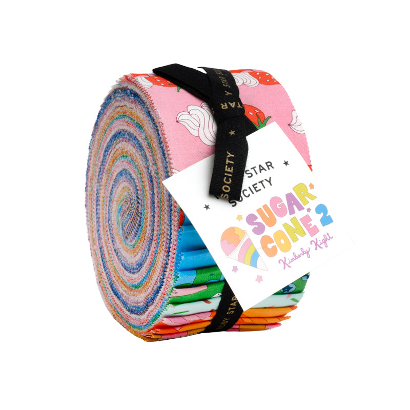 PREORDER Sugar Cone 2 || 42pc Jelly Roll || Cotton Quilting Fabric