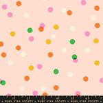 PREORDER Sparkle Mart || Spritz Peach Blossom || Cotton Quilting Fabric