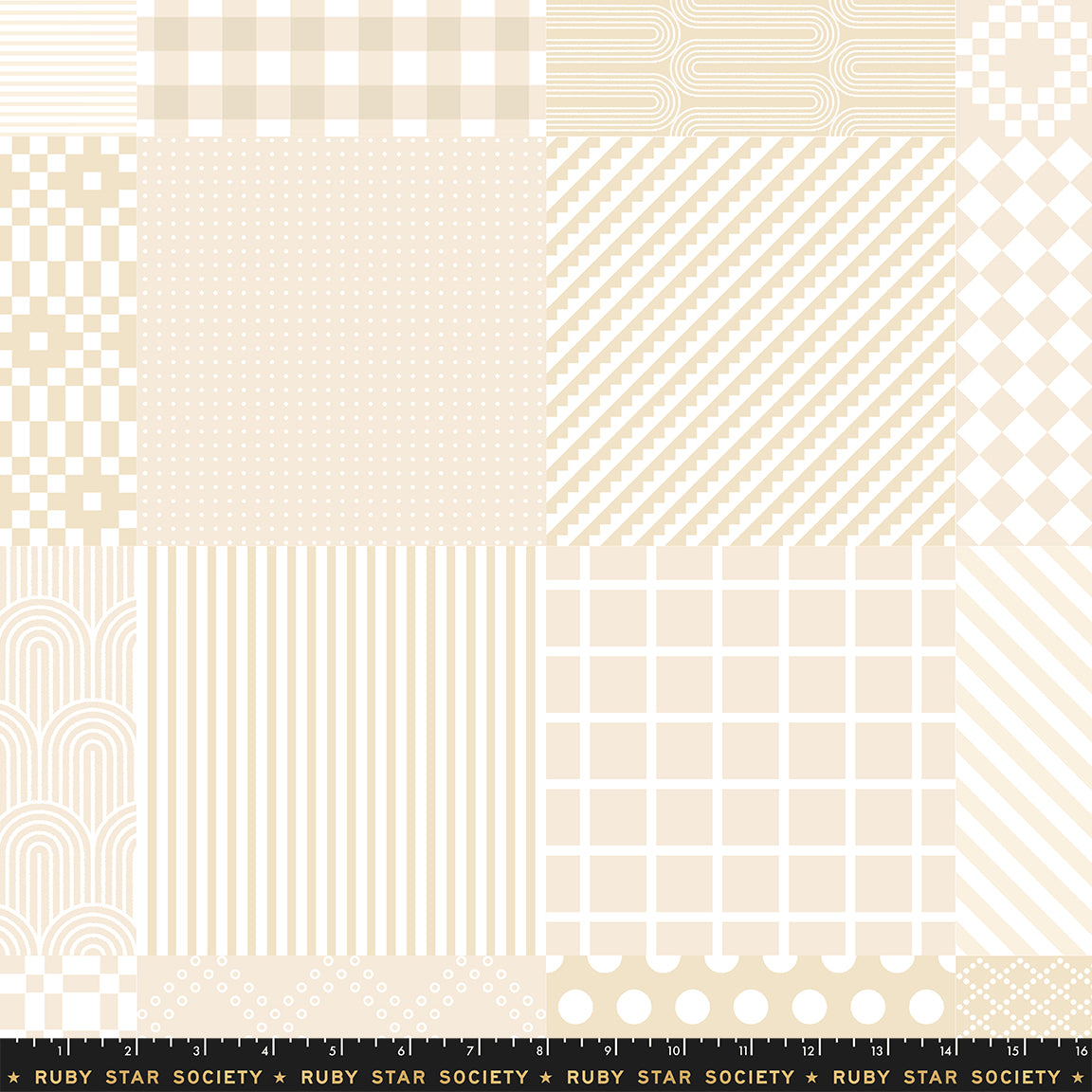 PREORDER Float || Sampler Parchment || Cotton Quilting Fabric
