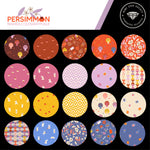 PREORDER Persimmon || 42 pc Mini Charm Pack || Cotton Quilting Fabric