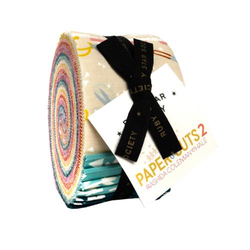 PREORDER Paper Cuts 2 || 42 pc Jelly Roll || Cotton Quilting Fabric