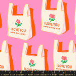 PREORDER Sparkle Mart || Have a Nice Day Flamingo|| Cotton Quilting Fabric