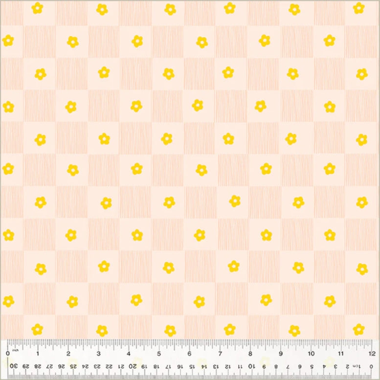Ruby + Bee Blenders || Footpath Gold || Cotton Quilting Fabric