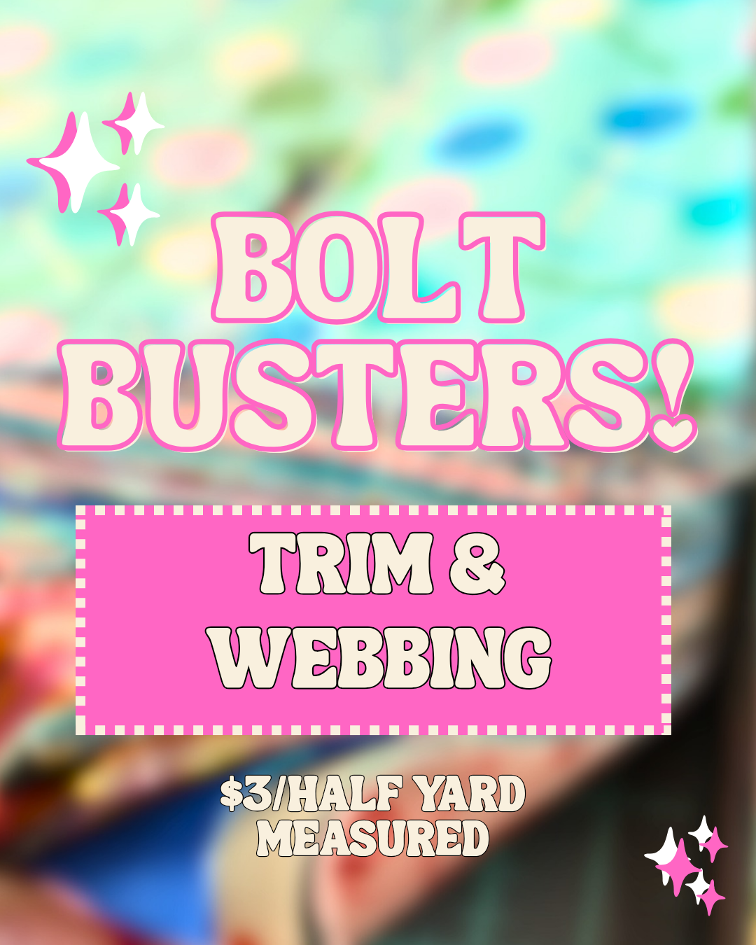 Webbing/Trim Bolt Busters!!!