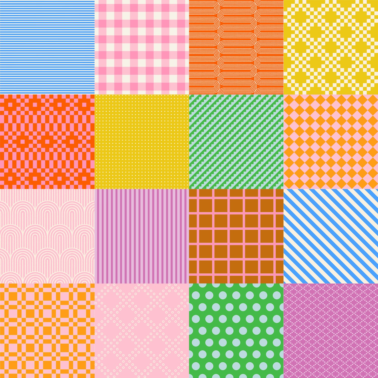 PREORDER Float || Sampler Posy || Cotton Quilting Fabric