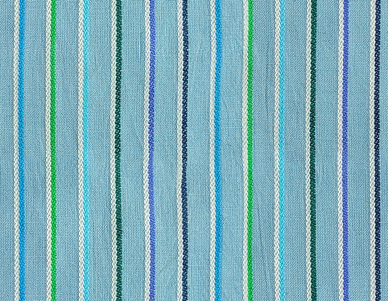 Warp and Weft Mystic Fable || Sketch Stripe Twist Weave Soft Blue || Cotton Woven Quilting Fabric