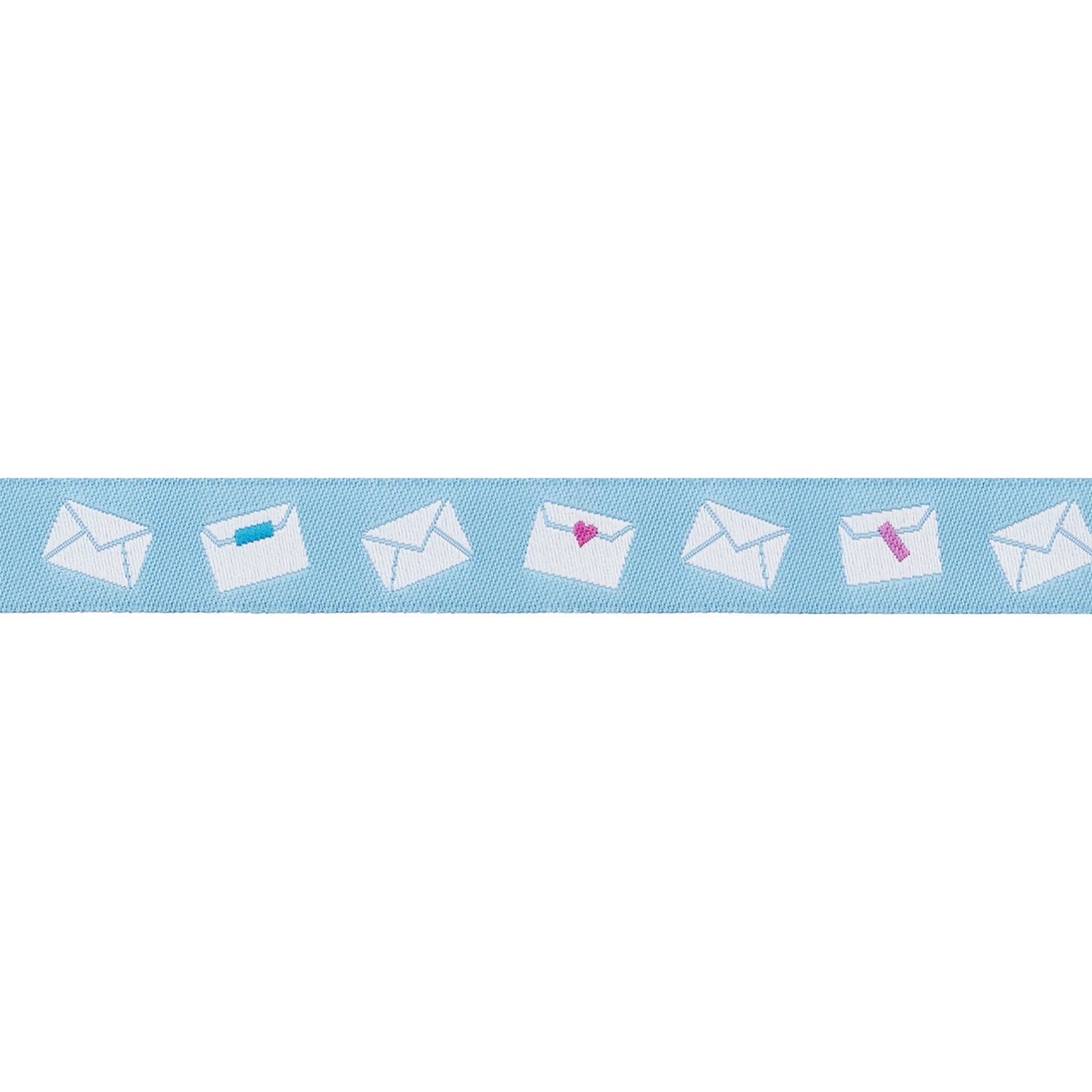 PREORDER Designer Renaissance Ribbons: Ribbon Envelopes Sky 5/8" BTY