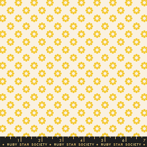 PREORDER Daisy Days || Daisy Sunshine || Cotton Quilting Fabric