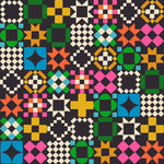 PREORDER 1-800-Notion || Quilty As Charged Soft Black || Cotton Quilting Fabric