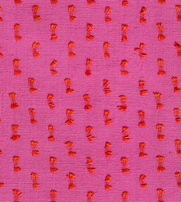 PREORDER Warp and Weft Mystic Fable || Flicker Vivid Pink || Cotton Woven Quilting Fabric