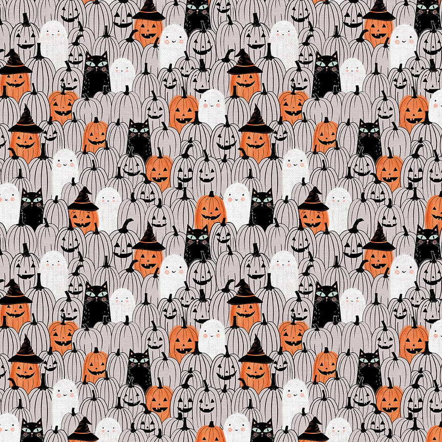 Starlight Spooks || Pumpkin Patch || Cotton Quilting Fabric