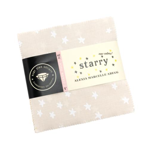 Preorder STARRY ’25 || 42 pc Charm Pack || Cotton Quilting Fabric