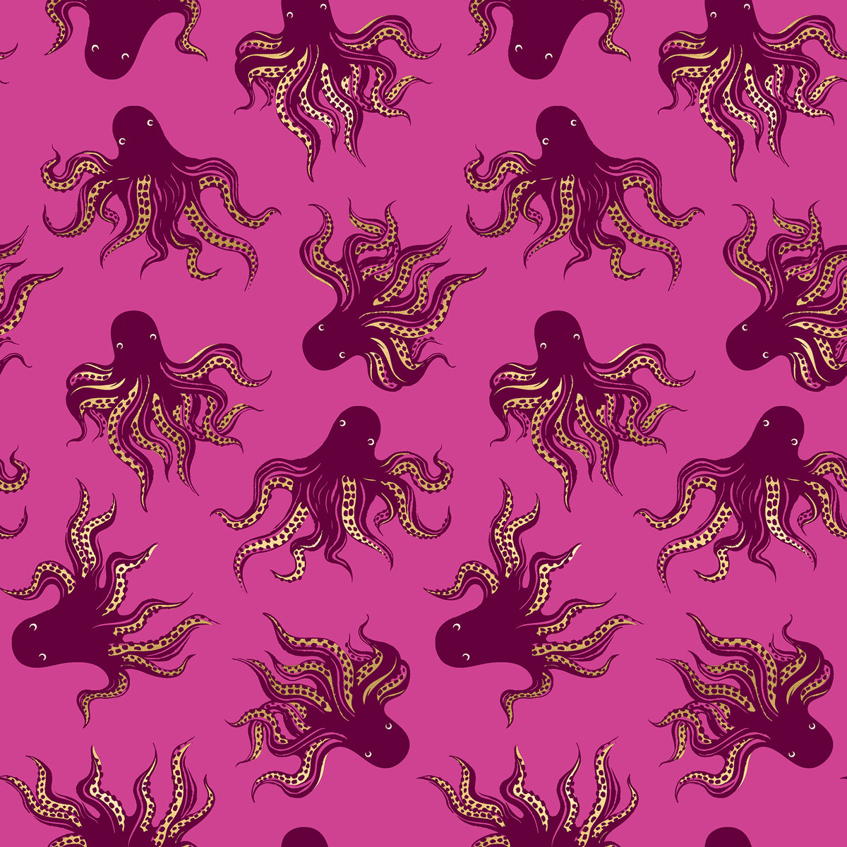 PREORDER Ink Shop || Mystery Food Berry || Cotton Quilting Fabric